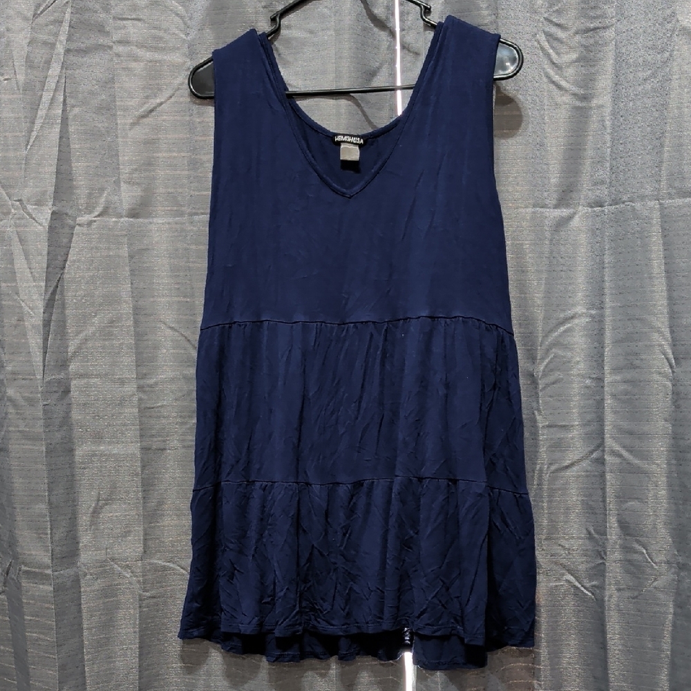 HEIMISH USA Navy Tank Top
